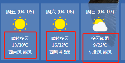 济源最新天气预报通知